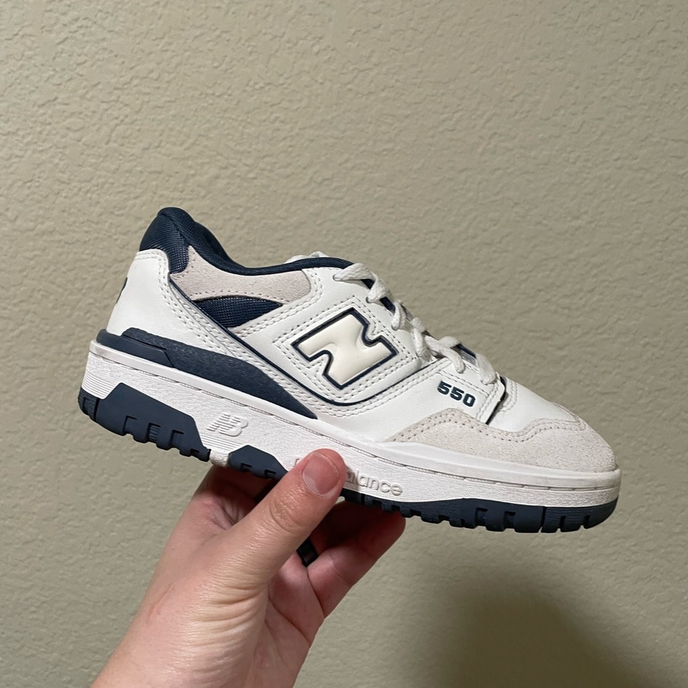 New Balance 550 white and blue🔥